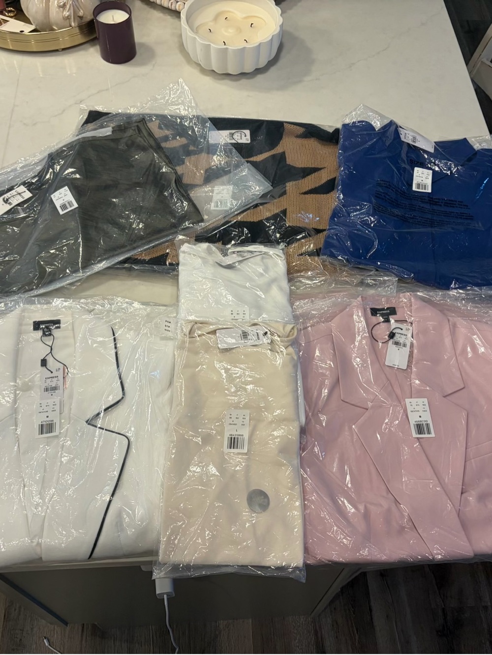 Express women’s Blazers, tank top, dress blouse, sweater see description